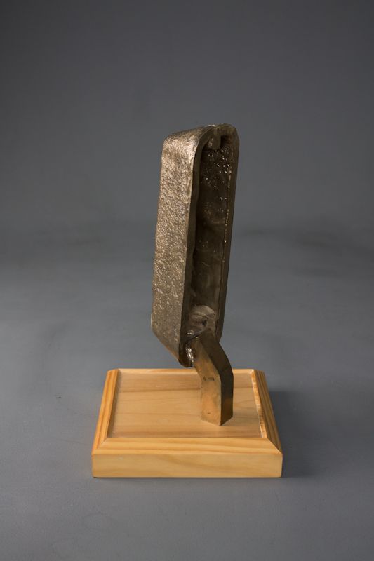 Quarter Ingot, bronze by Ryan Erickson