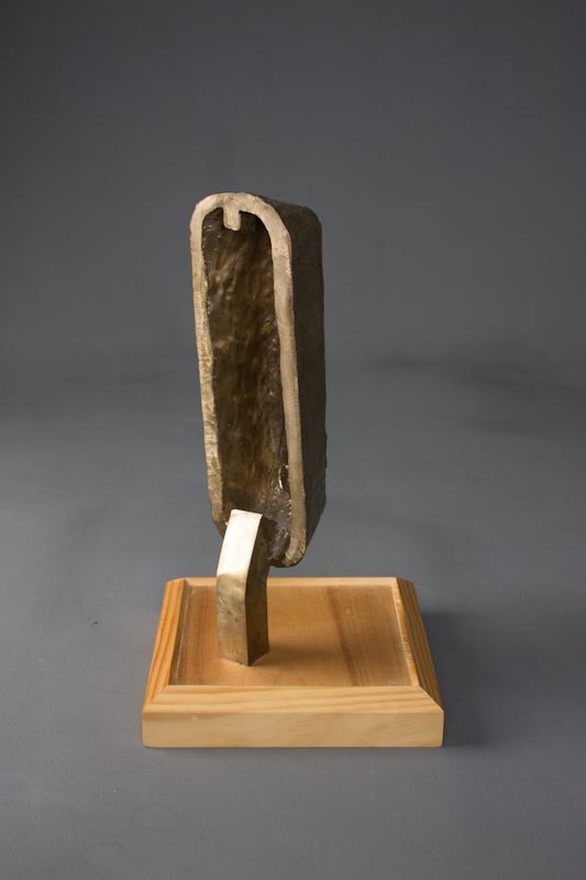 Quarter Ingot, bronze by Ryan Erickson