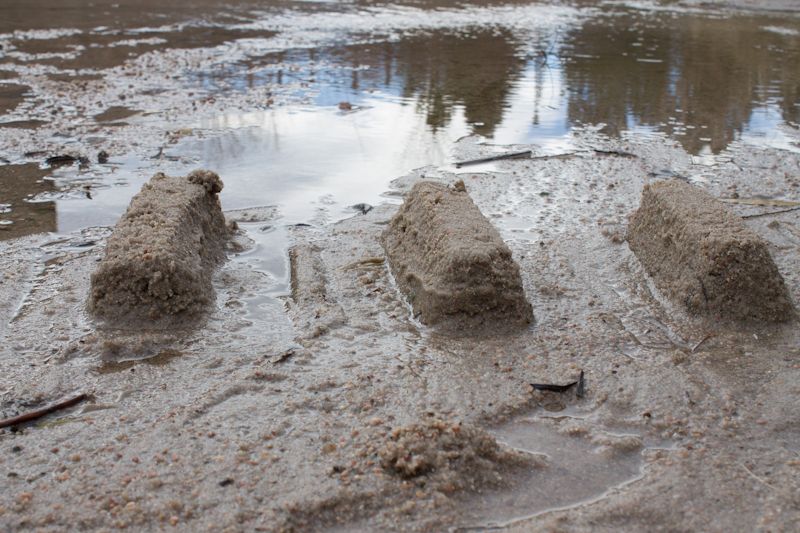 River Ingots, sand by Ryan Erickson