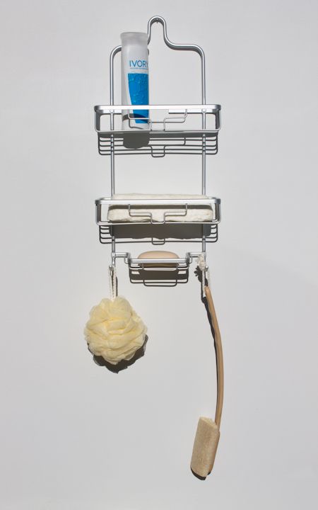 Shower Ingot, ivory soap and found objects by Ryan Erickson
