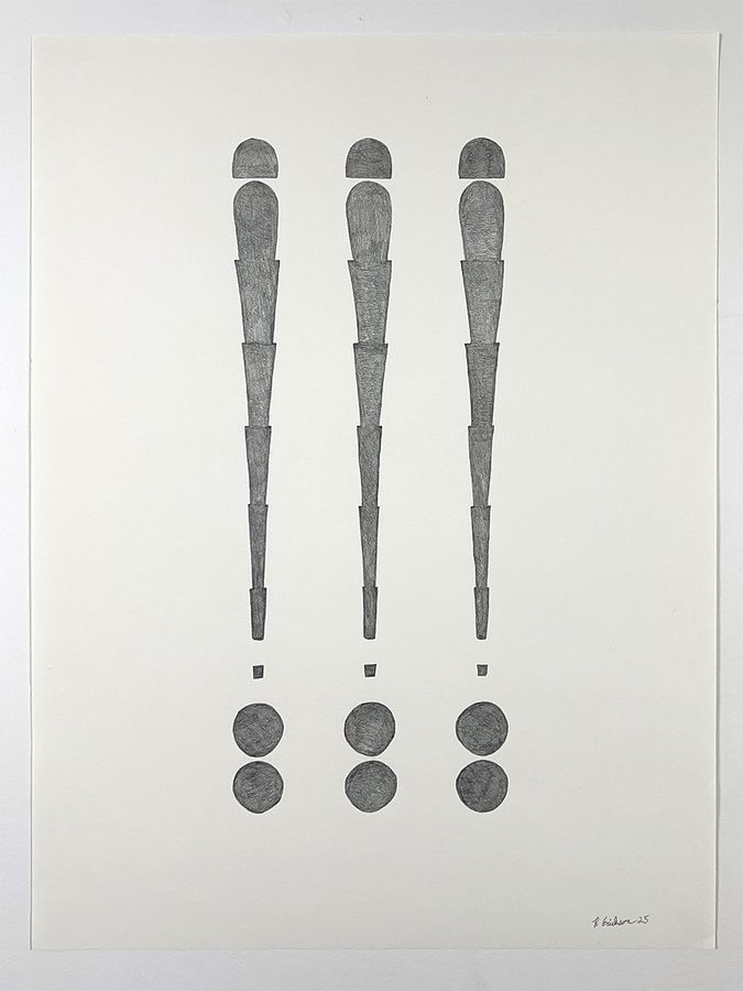 !!!, pencil on paper by Ryan Erickson
