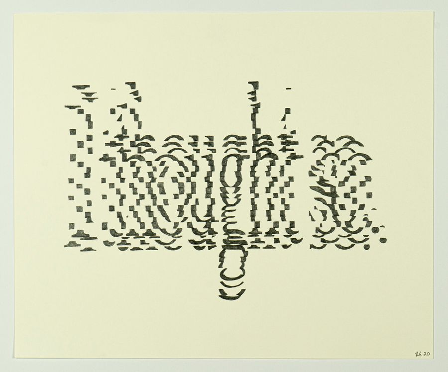 I thought so, pencil on paper by Ryan Erickson