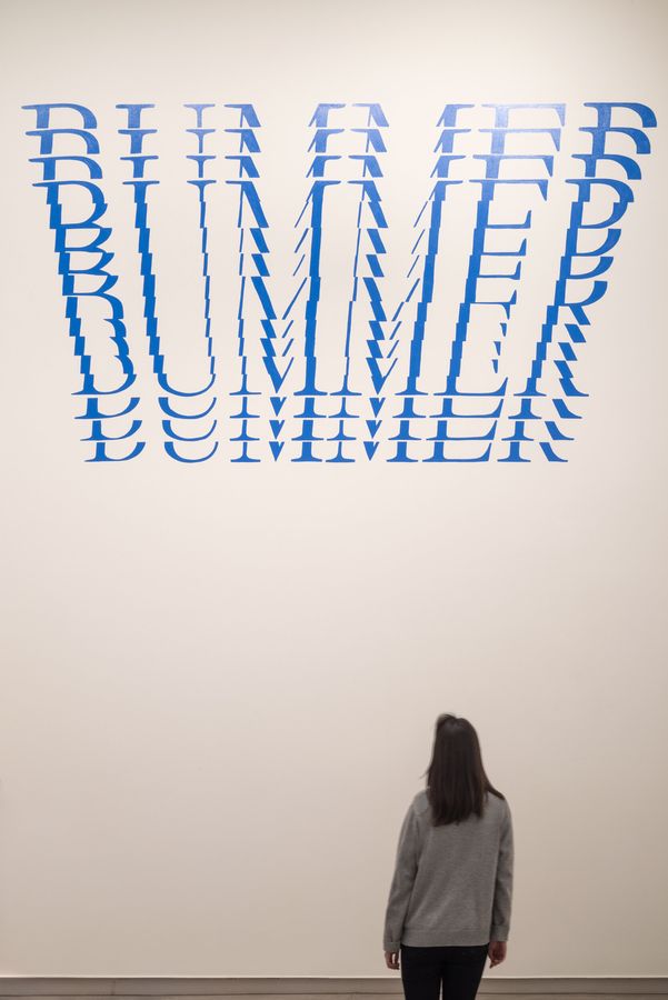 Big Bummer, latex paint by Ryan Erickson