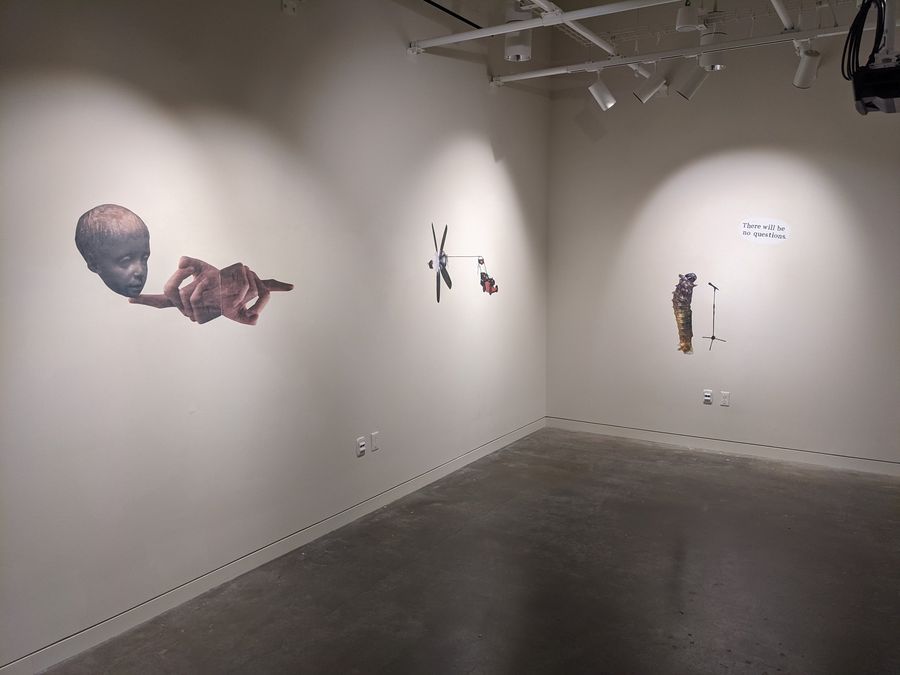 Installation view, dimensions vary by Ryan Erickson